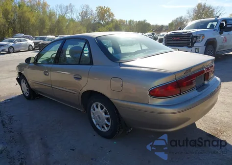2003 Buick Century Custom из США, поврежденный, VIN 2G4WS52J631236244